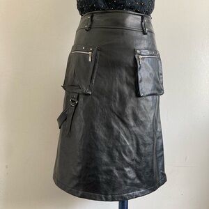 JeanKon F Black Leather Jacket